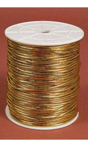 3MM X 100YDS BRAIDED CORD GOLD