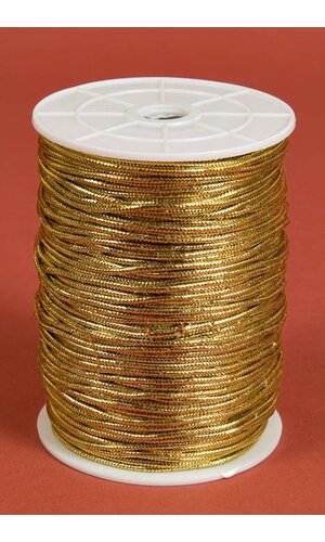 2MM X 100YDS BRAIDED CORD GOLD