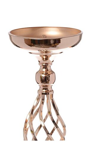 24.5" METAL BOUQUET STAND GOLD