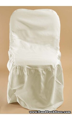 FOLDING CHAIR COVER IVORY
