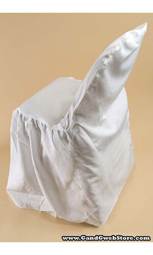 STANDARD FIXED CHAIR COVER WHITE