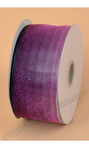 1.5" X 10YDS OMBRE WIRE RIBBON PURPLE