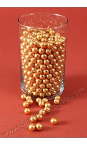 12MM ABS PEARL BEADS GOLD PKG(500g)