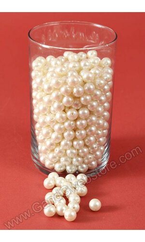 16MM ABS PEARL BEADS IVORY PKG(500g)