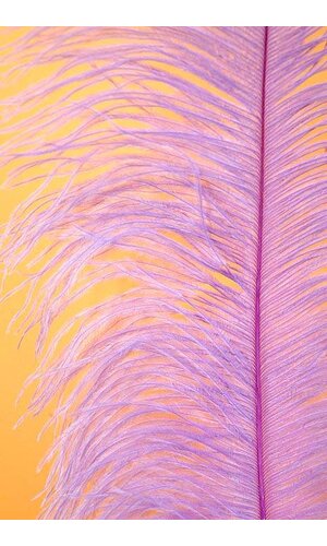 18"- 22" SINGLE OSTRICH FEATHER LAVENDER