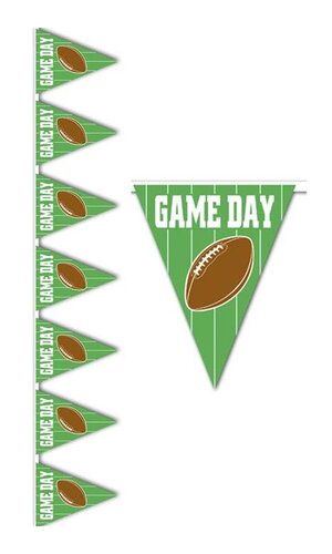 12FT GAME DAY PENNANT BANNER