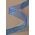 5/8" X 50YDS STRIPED CHIFFON RIBBON ROYAL BLUE #3
