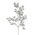 20" PLASTIC PAINTED FROST EUCALYPTUS SPRAY SILVER