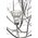 5' x 28" TREE CANDLEHOLDER SILVER