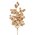 21" PLASTIC PAINTED FROST EUCALYPTUS SPRAY GOLD