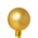 50MM MATTE GLASS BALL GOLD PKG/24