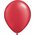 11" ROUND LATEX BALLOON PEARL RUBY RED PKG/100