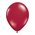 11" ROUND JEWEL LATEX BALLOON RUBY RED PKG/100