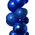 8FT SHINY/MATTE/GLITTER BALL GARLAND (ROYAL BLUE)