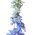 40" SILK DELPHINIUM SPRAY BLUE/DARK LAVENDER