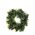 3" CANADIAN PINE WREATH (PACK OF 12)(GREEN)