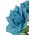 16" Printing Rose Bush Turquoise