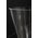 9" X 35.5" REVERSIBLE GLASS VASE CLEAR