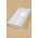 10.25" X 5.25" X 2" RECTANGLE CONTAINER WHITE PKG/6