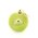 80MM SHINY PLASTIC BALL APPLE GREEN PKG/6