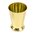 4.25" SMALL MINT JULEP CAP GOLD PKG/12