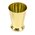 4.25" SMALL MINT JULEP CAP GOLD PKG/12