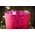4.25" FROSTED MERCURY GLASS CANDLE HOLDER FUCHSIA PKG/6