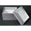 EMBOSSED SQUARE GIFT BOX SILVER SET/4