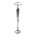 24" SILVER CANDLE STICK