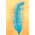 14"-16" OSTRICH FEATHER TURQUOISE PKG/12