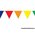 120FT OUTDOOR PENNANT BANNER MULTICOLOR