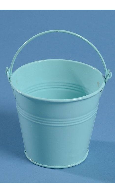 A Southern Bucket Soak Storage Bucket, Galvanized Metal, Powder Blue - A  Southern Bucket