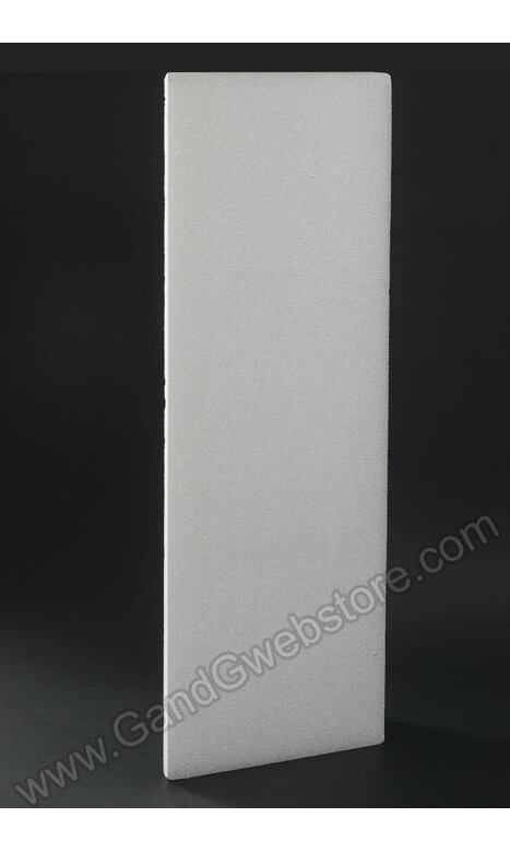 Styrofoam Sheet White - 1/2 Inch X12 Inch X 36 Inch