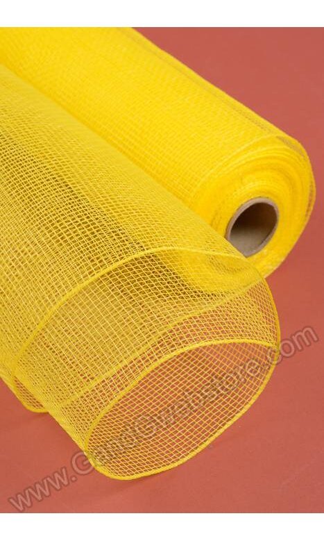 21 X 10yds Polyproplene Plastic Mesh Yellow 