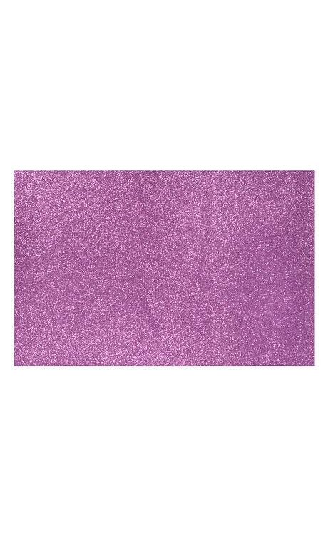 16 X 24 Eva Glitter Foam Large Sheets Pink Pkg/5