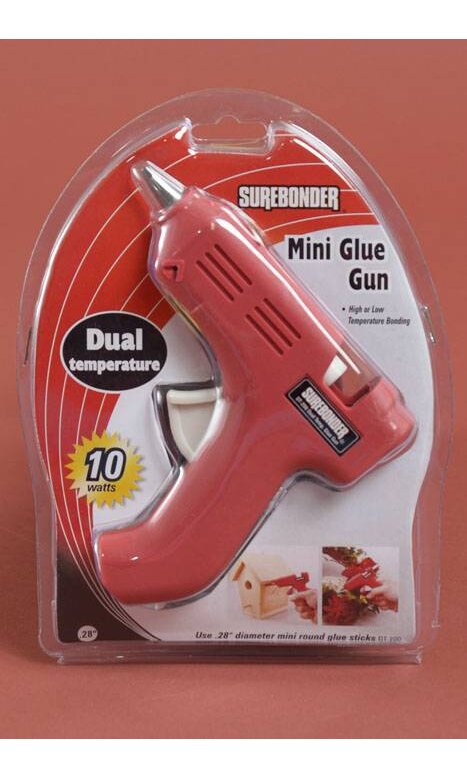 5.5 Mini Hot Glue Gun Red