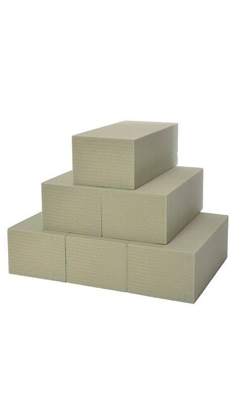 7.8 X 3.8 X 2.8 Dry Foam Block Green Pkg/20 