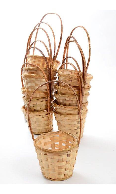 Nako Bamboo Flat Basket 10