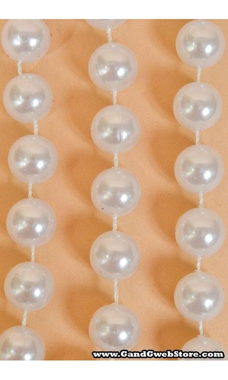 14mm X 8yds Pearl Garland Ivory