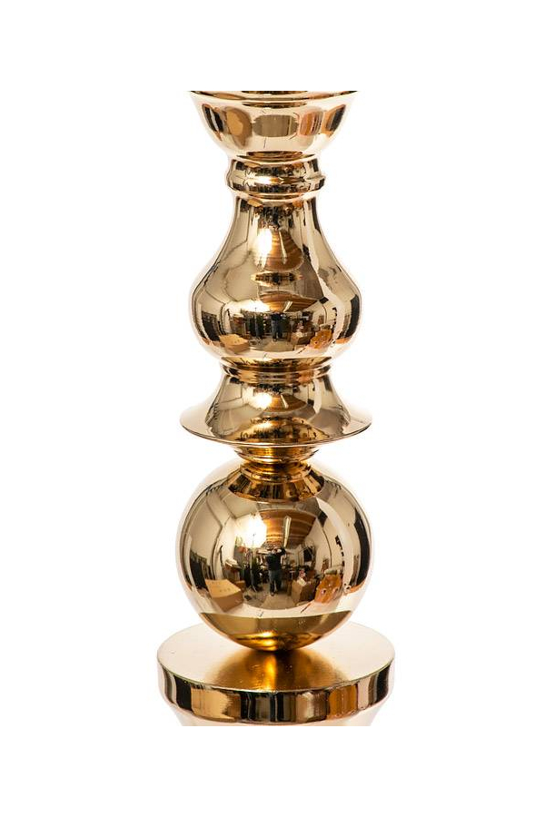 22.75" METAL BOUQUET STAND GOLD