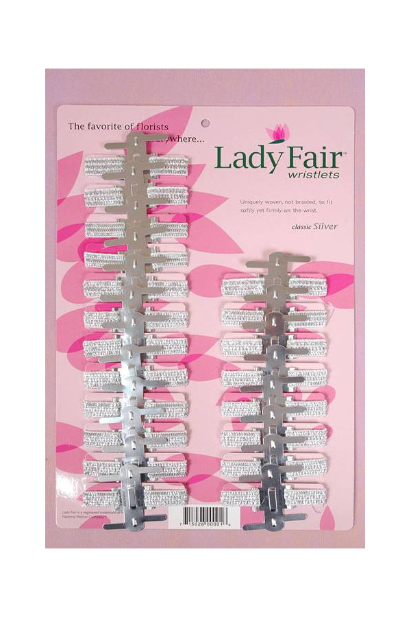 LADY FAIR SILVER WRISTLETS PKG/20