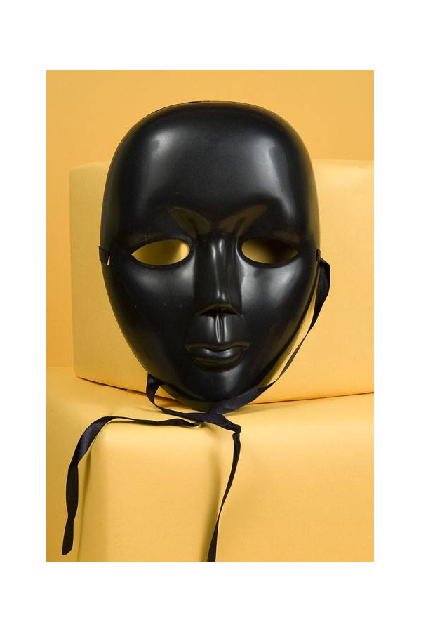 WHOLE FACE MASK BLACK