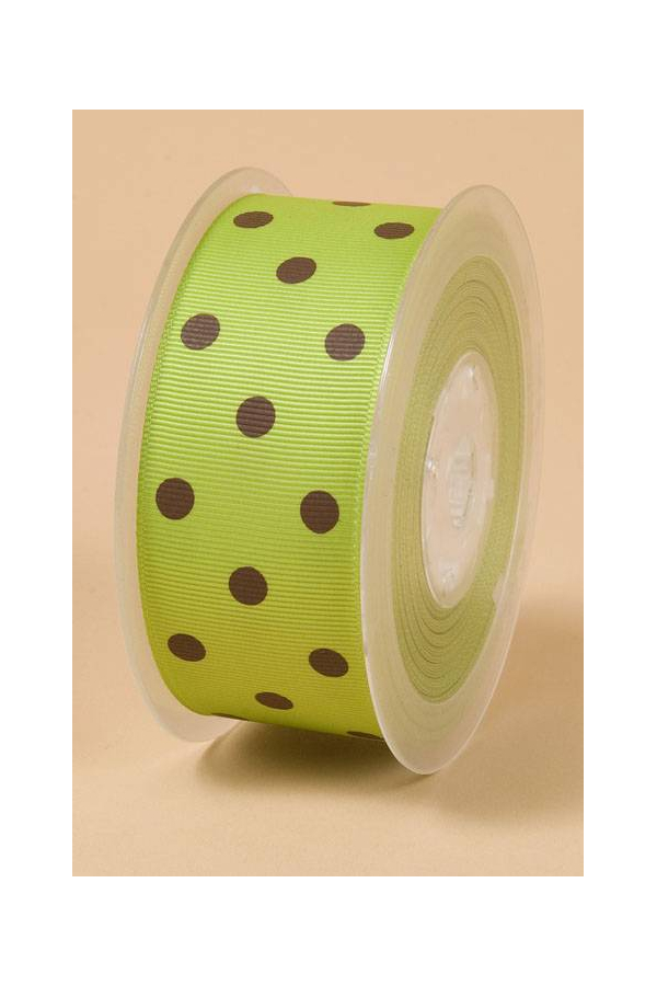 1-1/2" X 17YDS GROSGRAIN RIBBON APPLE GREEN #550