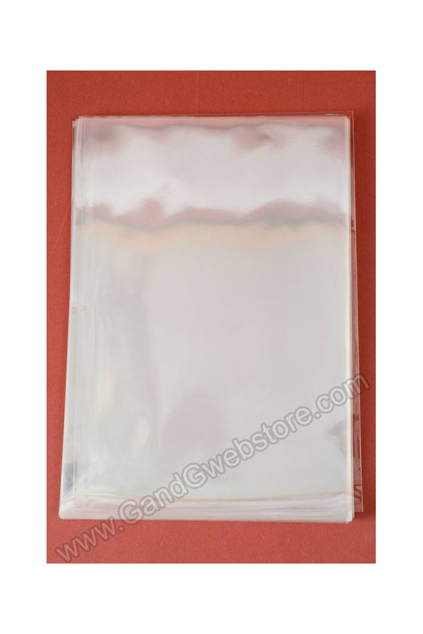 8" X 12" CELLOPHANE BAG CLEAR PKG/50
