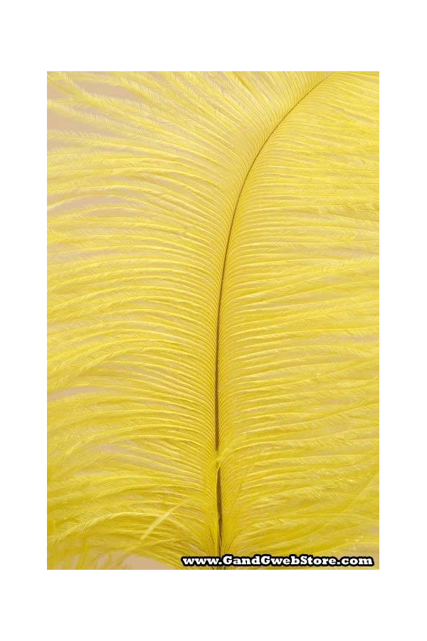29" FEATHER SPRAY YELLOW