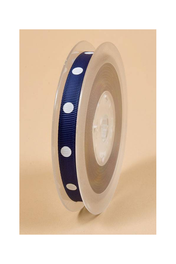 3/8" X 17YDS GROSGRAIN LIGHT NAVY #370