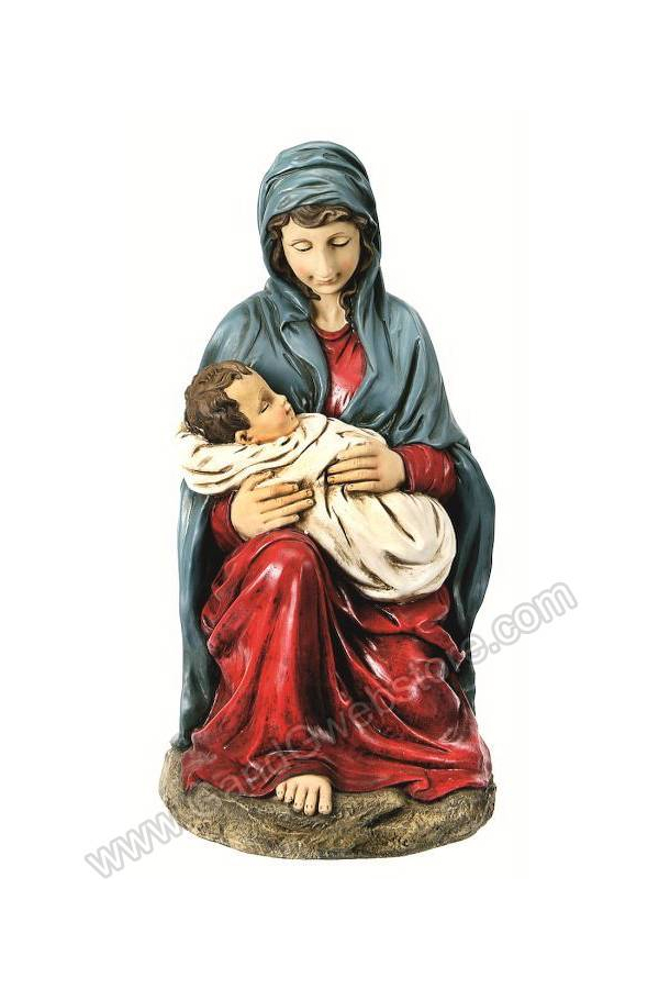 11" - 36" RESIN NATIVITY SET/6